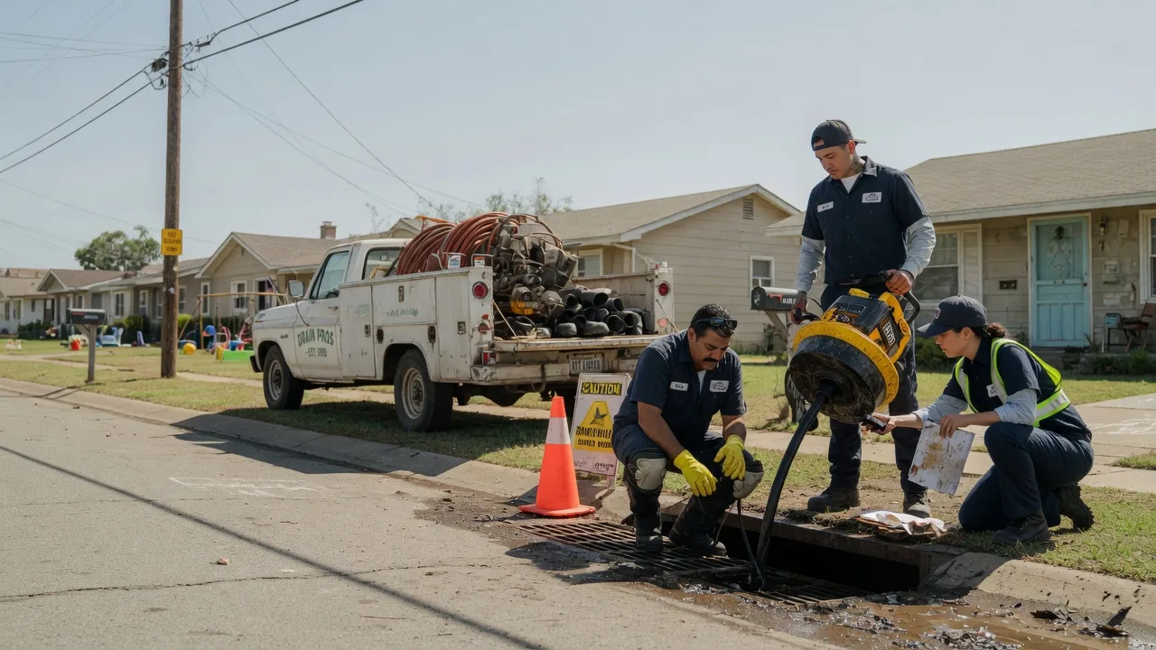 Drain Cleaning in Doole, TX near me